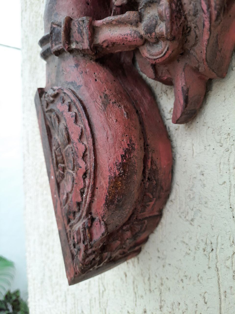 Wooden wall mount horse head (1piece)